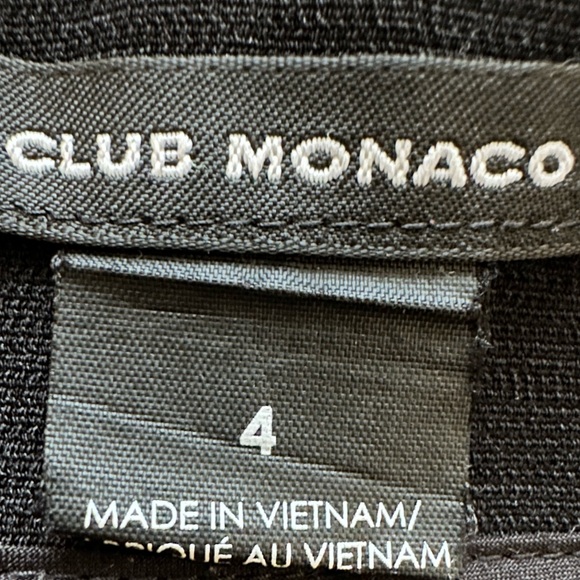 Club Monaco trousers, size 4, black colour - Picture 7 of 8